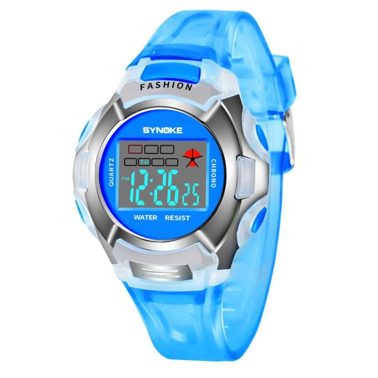 SYNOKE 99329 Waterproof Luminous Sports Electronic Watch for Children(Red) - Sport Watches by SYNOKE | Online Shopping UK | buy2fix