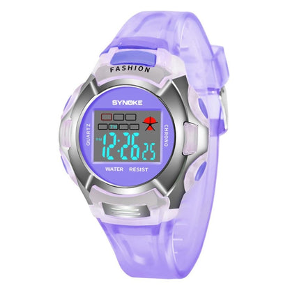 SYNOKE 99329 Waterproof Luminous Sports Electronic Watch for Children(Red) - Sport Watches by SYNOKE | Online Shopping UK | buy2fix