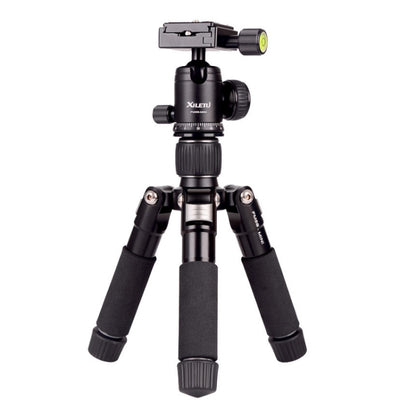 Xiletu FM5S-MINI 5-Section Folding Legs Mini Desktop Tripod Mount(Titanium) - Tripods by Xiletu | Online Shopping UK | buy2fix