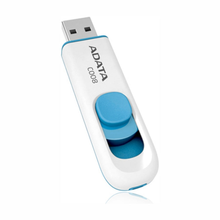 ADATA C008 Car Office Universal Usb2.0 U Disk, Capacity: 16 GB(Blue) - USB Flash Drives by ADATA | Online Shopping UK | buy2fix