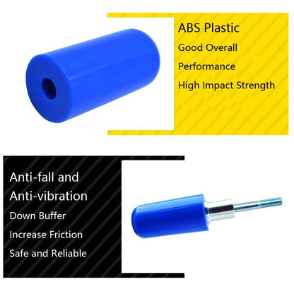 2 PCS / Set Motorcycle Refitting Accessories Anti-Drop Glue Scooter Modification Anti-Drop Stick Anti-Drop Column(Blue) - Holder by buy2fix | Online Shopping UK | buy2fix