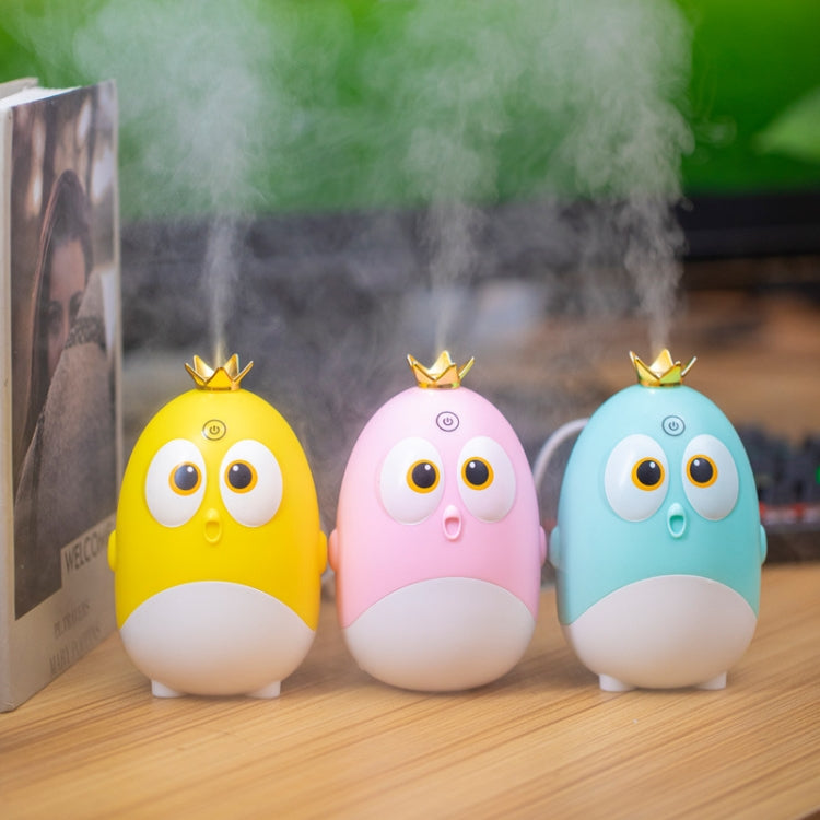 Cute Chicken Crown Office Desktop USB Humidifier Home Mute Aroma Diffuser(Light Green) - Home & Garden by buy2fix | Online Shopping UK | buy2fix