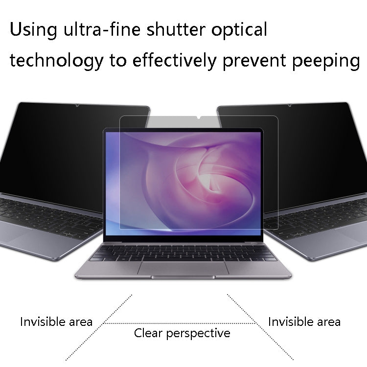 Laptop Anti-Peep Film Anti-Peeping Matte Reflective Screen Protective Film For Honor MagicBook Pro 16.1 (Full Glue) - Computer & Networking by buy2fix | Online Shopping UK | buy2fix