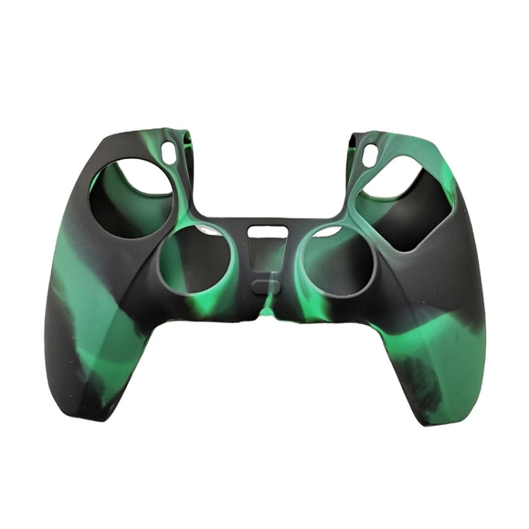 2 PCS Silicone Handle Protector Non-Slip Game Handle Cover For PS5(Dark Green) - Cases by buy2fix | Online Shopping UK | buy2fix
