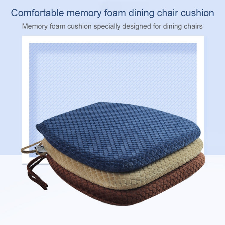 Memory Foam Thicken Stool Cushion Sofa Window Sill Bay Window Seat Cushion, Colour: Dot Bandage (Navy Blue) - Cushions & Pillows by buy2fix | Online Shopping UK | buy2fix