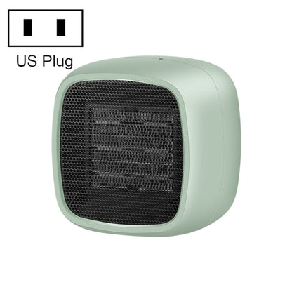 Home Desktop Mini Portable PTC Dumping Power-off Heater, Specification:US Plug(Green) -  by buy2fix | Online Shopping UK | buy2fix