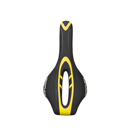 YAFEE Mountain Bike Saddle Mountain Bike Seat Hollow Bicycle Seat(Yellow) - Bicycle Saddle by YAFEE | Online Shopping UK | buy2fix