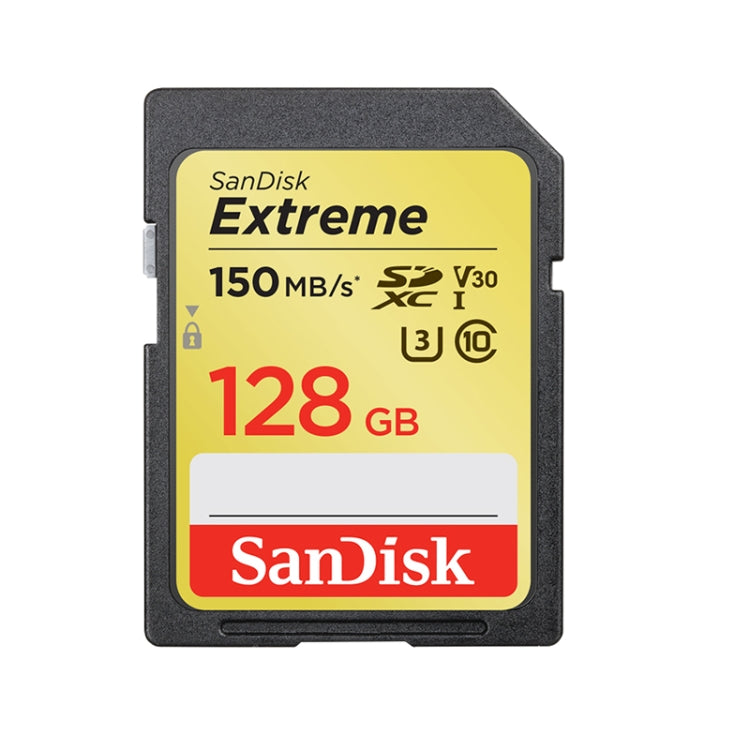 SanDisk Video Camera High Speed Memory Card SD Card, Colour: Gold Card, Capacity: 128GB - SD Card by SanDisk | Online Shopping UK | buy2fix