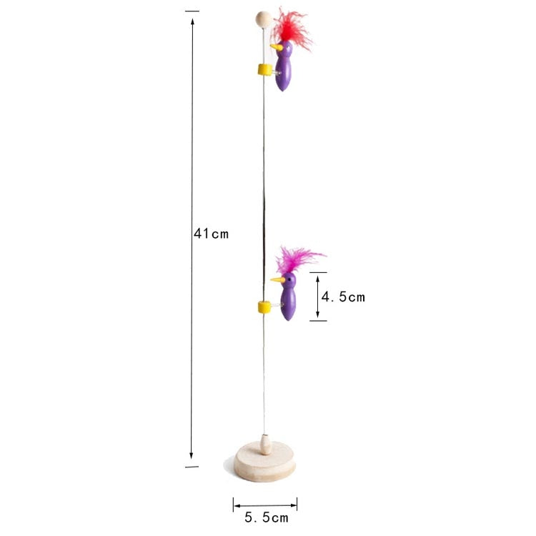 10 PCS Nodding Woodpecker Decompression Vent Children Educational Toys, Colour: Primary Color Double Bird - Fidget Cube by buy2fix | Online Shopping UK | buy2fix