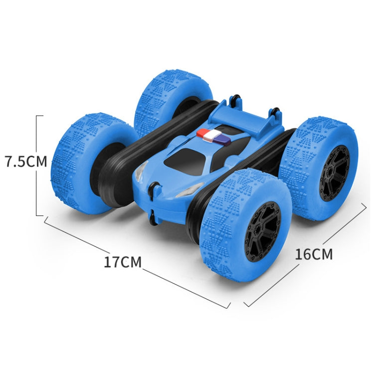 1:24 Electric Spray Remote Control Car Double-Sided Rotating Tumbling Bucket  Stunt Car(Blue) - RC Cars by buy2fix | Online Shopping UK | buy2fix