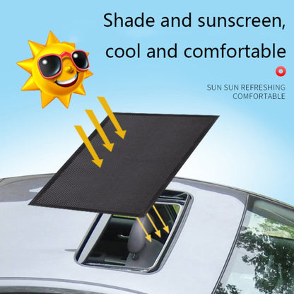 N913 Nylon Mesh Screens For Insect-Proof Dust-Proof Ventilated And Breathable Car Sunroof Magnetic Sun Shade, Size: 95x55cm - Window Foils & Solar Protection by buy2fix | Online Shopping UK | buy2fix