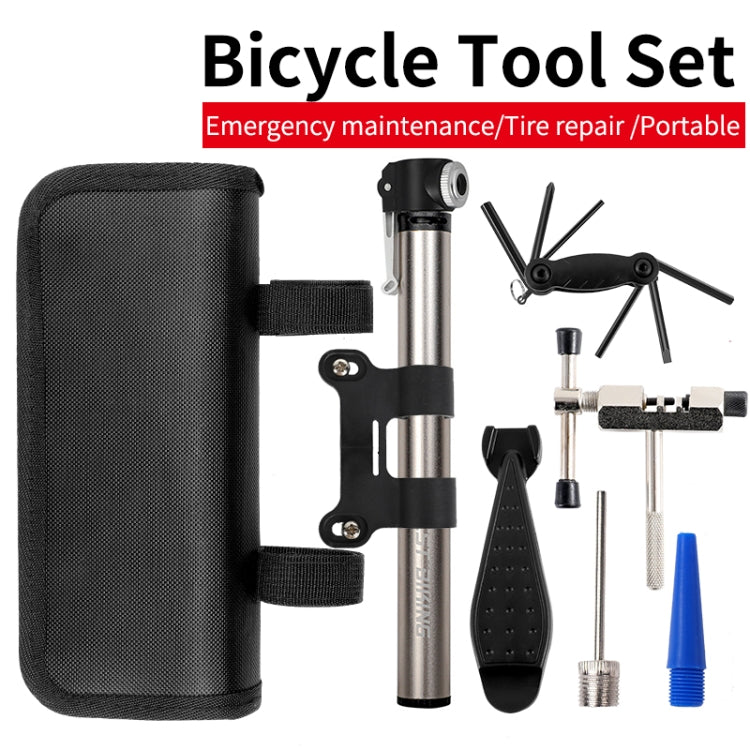 Bicycle Repair Kit Repair Set Bicycle Mountain Road Tire Tool Pump Riding Equipment - Outdoor & Sports by West Biking | Online Shopping UK | buy2fix
