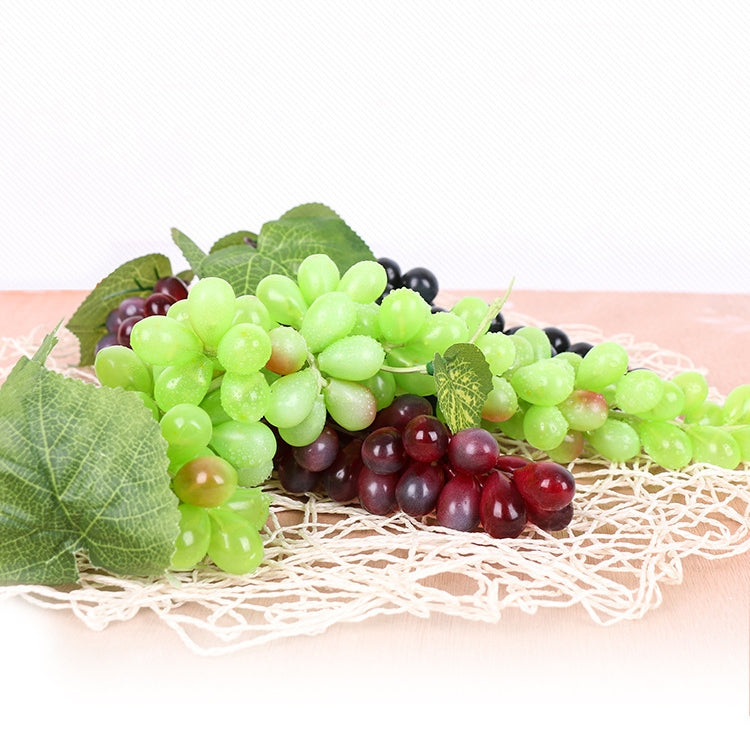 4 Bunches 36 Grain Agate Grapes Simulation Fruit Simulation Grapes PVC with Cream Grape Shoot Props - Camera Accessories by buy2fix | Online Shopping UK | buy2fix