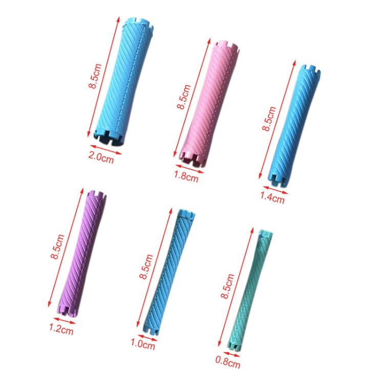3 Sets Hair Salon Large Perm Bar Pear Flower Curly Thickened Perm Bar Hairdressing Tools(4 Bar) - Hair Trimmer by buy2fix | Online Shopping UK | buy2fix