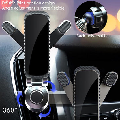 B-003 Car Mobile Phone Bracket Outlet Universal Extended Bracket(Black) - Car Holders by buy2fix | Online Shopping UK | buy2fix