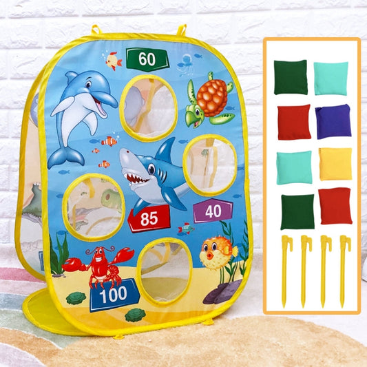 Children Folding Dinosaur Ocean Throwing Sandbags Tent Toy - Toy Sports by buy2fix | Online Shopping UK | buy2fix