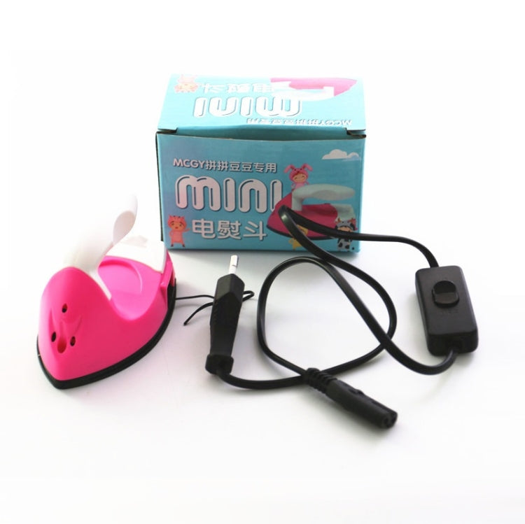 MCGY Special Tools For Handmade Beans DIY Mini Electric Iron, US Plug - Pretend Play Toys by buy2fix | Online Shopping UK | buy2fix