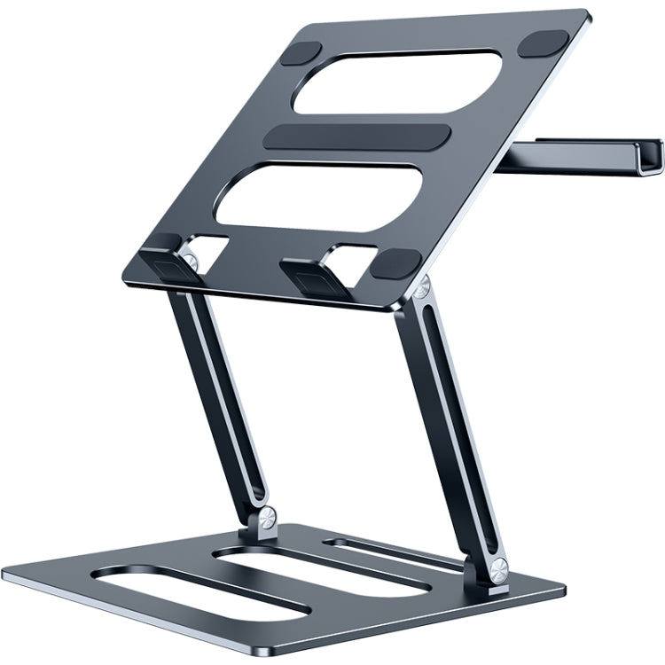 Oatsbasf Z08 Metal Notebook Support Adjustable Desktop Increase Notebook Stand(Gray) - Laptop Stand by Oatsbasf | Online Shopping UK | buy2fix