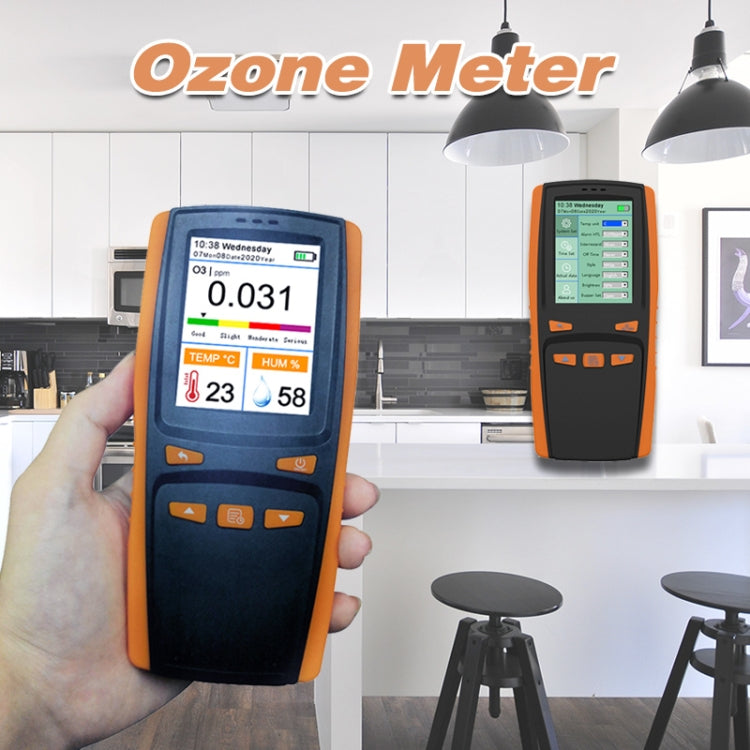 DM509-O3 Handheld Portable Ozone Analyzer O3 Ozone Gas Detector Intelligent Sensor Ozone Meter - Consumer Electronics by buy2fix | Online Shopping UK | buy2fix