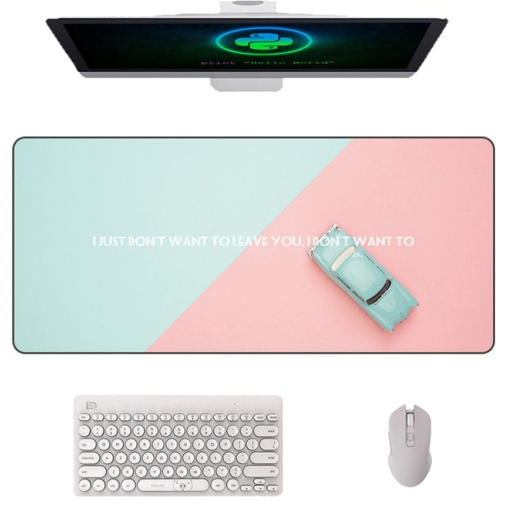 300x800x4mm AM-DM01 Rubber Protect The Wrist Anti-Slip Office Study Mouse Pad( 30) - Mouse Pads by buy2fix | Online Shopping UK | buy2fix