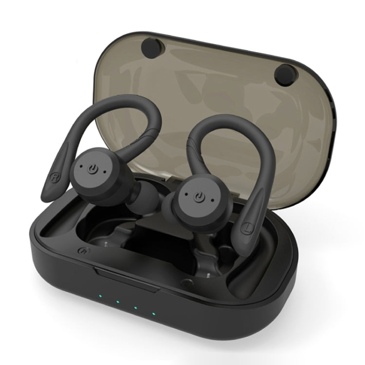 BE1032 Ear-mounted Waterproof Sports TWS Wireless Bluetooth Earphone(Black) - TWS Earphone by buy2fix | Online Shopping UK | buy2fix