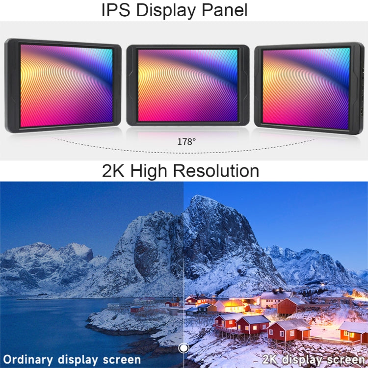 Waveshare 8 Inch 2K IPS 1536×2048 Optical Bonding Toughened Glass Panel Touch Display, Plug:UK Plug - Consumer Electronics by buy2fix | Online Shopping UK | buy2fix