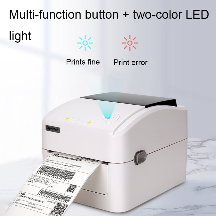 Xprinter XP-420B 108mm Express Order Printer Thermal Label Printer, Style:USB+WIFI(AU Plug) - Consumer Electronics by Xprinter | Online Shopping UK | buy2fix