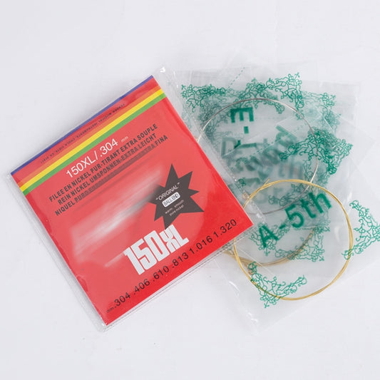3 Sets Folk Guitar Brass Strings Acoustic Guitar Set Strings 1-6(Red Packing 012) - Stringed Instruments by buy2fix | Online Shopping UK | buy2fix