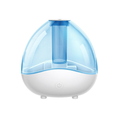 K11 1500ml Transparent Humidifier Household Mute Small Air Purifier Large-Capacity Ultrasonic Humidifier, CN Plug(Blue) - Home & Garden by buy2fix | Online Shopping UK | buy2fix