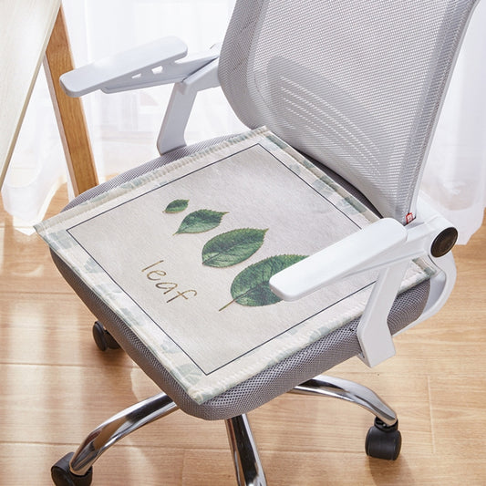 2 PCS Summer Breathable Cushion Office Seat Pad, Size: 45 x 45cm(Four Leaves) - Home & Garden by buy2fix | Online Shopping UK | buy2fix