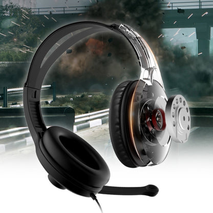 Edifier K800 Desktop Computer Gaming Headset with Microphone, Cable Length: 2m, Style:Double Hole - Multimedia Headset by Edifier | Online Shopping UK | buy2fix