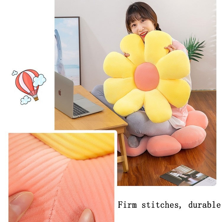 Small Daisy Flower Soft Elastic Cushion Pillow 72cm(Pink) - Home & Garden by buy2fix | Online Shopping UK | buy2fix