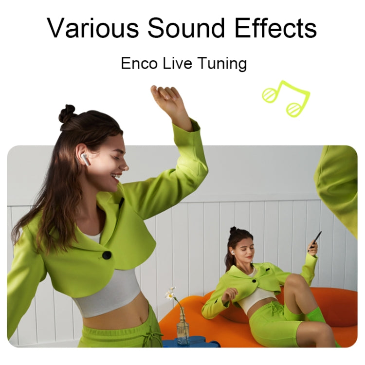 OPPO Enco Air2i In-Ear AI Call Noise Reduction Music Game Wireless Bluetooth Earphones(White) - Bluetooth Earphone by OPPO | Online Shopping UK | buy2fix