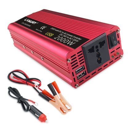 LVYUAN Car Inverter Dual USB Power Converter, Specification: 12V to 220V 2000W AU Plug - In Car by LVYUAN | Online Shopping UK | buy2fix