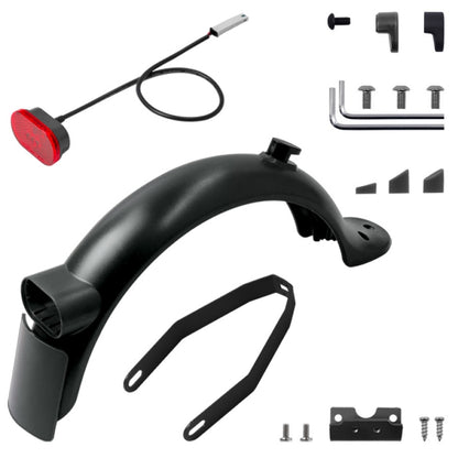 X0130 Electric Scooter Rear Fenders Bracket Tail Light Screw Cap Tool Set For Xiaomi Mijia M365 Pro 2(Black Suit) - Scooter Accessories by buy2fix | Online Shopping UK | buy2fix