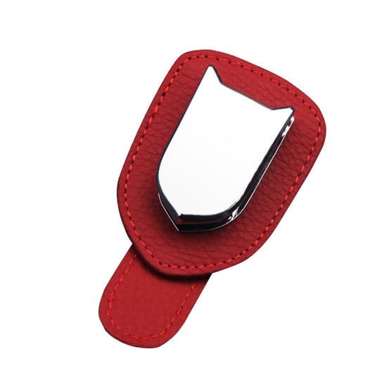 529 Car Sun Visor Glasses Clip Sunglasses Holder(Red) - In Car by buy2fix | Online Shopping UK | buy2fix