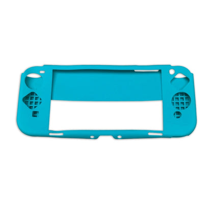 KJH NS-067 Host Siamese Silicone Protective Case For Switch OLED(Blue) - Cases by KJH | Online Shopping UK | buy2fix