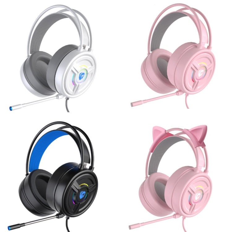 PANTSAN PSH-200 Wired Gaming Headset with Microphone, Colour: 3.5mm White - Multimedia Headset by PANTSAN | Online Shopping UK | buy2fix