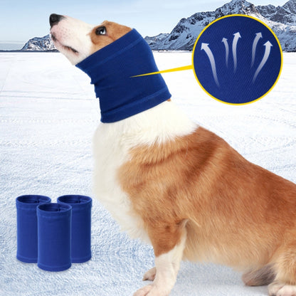 Dog Comforting Headgear Pet Scare Prevention Headscarf, Specification: S(Blue) - Home & Garden by buy2fix | Online Shopping UK | buy2fix