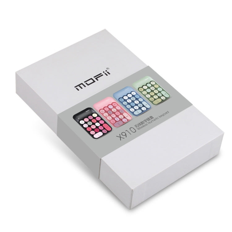 MOFii X910 2.4G 18 Keys 1600 DPI Wireless Numeic Keypad(Green) - Wireless Keyboard by MOFii | Online Shopping UK | buy2fix