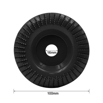 Woodworking Sanding Plastic Stab Discs Hard Round Grinding Wheels For Angle Grinders, Specification: 100mm Black Curved - Abrasive Tools & Accessories by buy2fix | Online Shopping UK | buy2fix