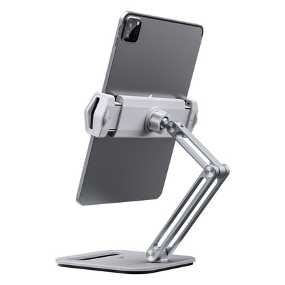 Boneruy P47 Tablet Computer Stand Desktop Mobile Phone Stand(White) - Desktop Holder by BONERUY | Online Shopping UK | buy2fix