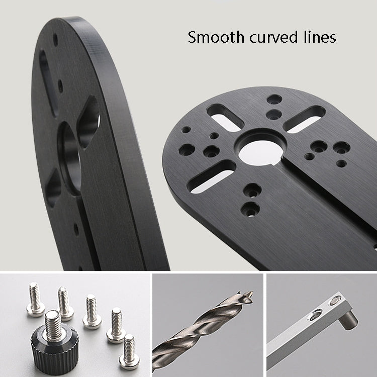 W New Trimming Machine DIY Accessories Universal Milling Circle Machining Circle(A) - Others by buy2fix | Online Shopping UK | buy2fix