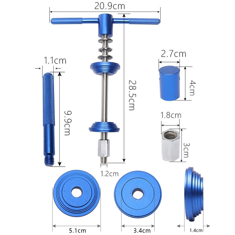 BG-2101 Mountain Bike Bowls Press-To-Enter Center Shaft Installation Disassembly Tool(Blue) - Outdoor & Sports by buy2fix | Online Shopping UK | buy2fix