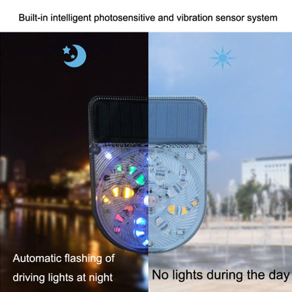 Y-949 27 LEDs Solar Car Waterproof Warning Light - In Car by buy2fix | Online Shopping UK | buy2fix