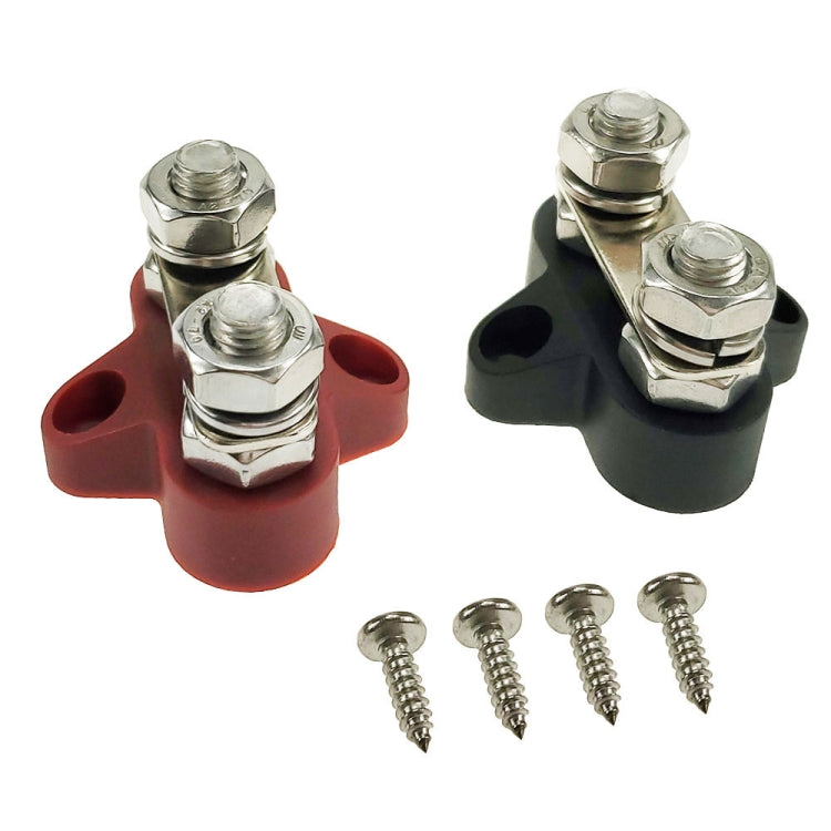 Double Terminal Block Spiral Fixed Wire Connector, Color: M8 Red - In Car by buy2fix | Online Shopping UK | buy2fix