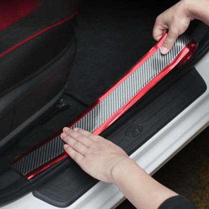 6m Car Bumper Anti-Collision Strip, Color: Carbon Fiber Black 7cm - In Car by buy2fix | Online Shopping UK | buy2fix