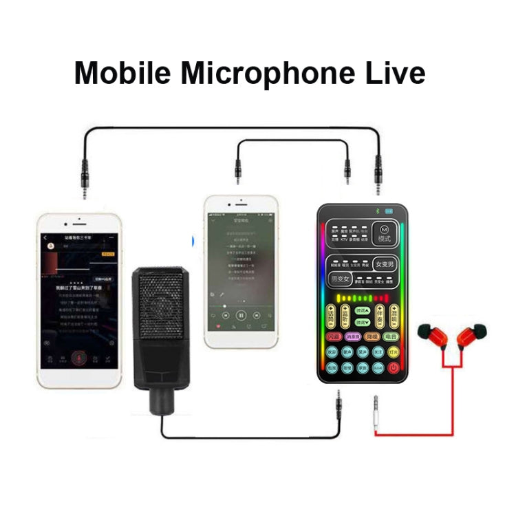 i9  Voice Changer Game Live Broadcast Mobile Computer Sound Card - Consumer Electronics by buy2fix | Online Shopping UK | buy2fix
