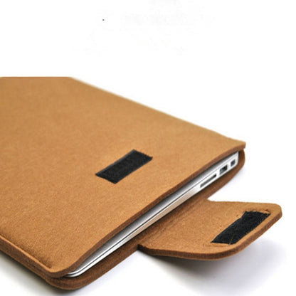 Vertical Felt Laptop Bag Tablet Sleeve Bag, Size: 14 Inch(Light Grey) - 14.1 inch by buy2fix | Online Shopping UK | buy2fix