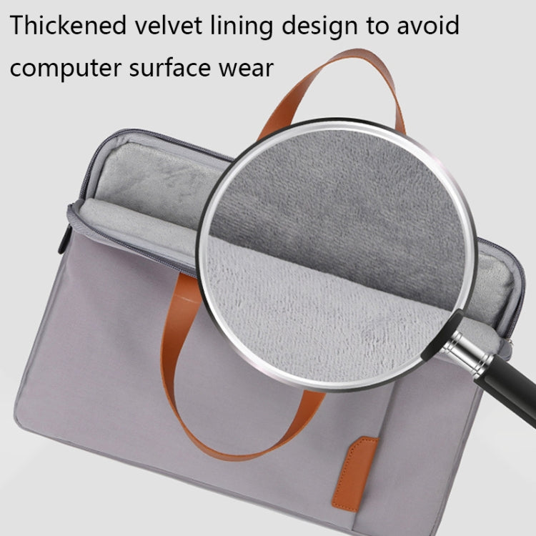 C7 Lightweight Portable Laptop Liner Bag, Size: 14/14.6 Inch(Gray) - 14.1 inch by buy2fix | Online Shopping UK | buy2fix